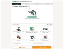 Tablet Screenshot of pprweldingmachines.com